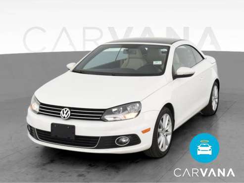 2013 VW Volkswagen Eos Komfort Convertible 2D Convertible White - -... for sale in Dallas, TX