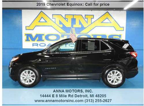2019 CHEVROLET EQUINOX LT,$00* DOWN IS AVAILABLE-STOP BY OR CALL US... for sale in Detroit, MI