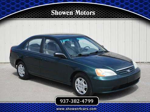 2002 Honda Civic LX sedan - - by dealer - vehicle for sale in Wilmington, OH