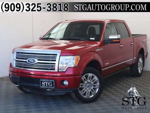2012 Ford F-150 4x4 4WD F150 Truck Platinum SuperCrew - cars &... for sale in Montclair, CA