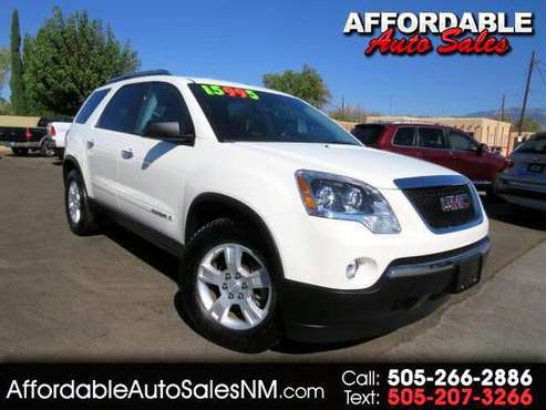 2008 GMC Acadia SLE-1 FWD -FINANCING FOR ALL!! BAD CREDIT OK!! -... for sale in Albuquerque, NM