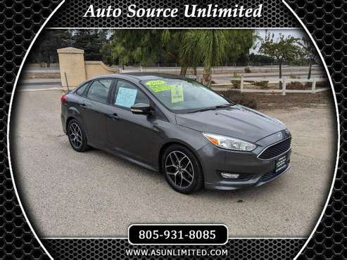 2016 Ford Focus SE Sedan - $0 Down With Approved Credit! - cars &... for sale in Nipomo, CA