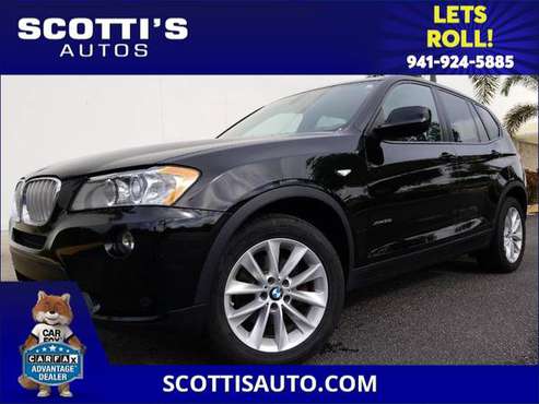 2013 BMW X3 1-OWNER~NAVI~PANO ROOF~ CLEAN CARFAX~ GREAT COLORS~... for sale in Sarasota, FL