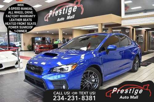 2018 Subaru WRX Limited - cars & trucks - by dealer - vehicle... for sale in Cuyahoga Falls, OH