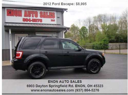 2012 Ford Escape XLT 4dr SUV - - by dealer - vehicle for sale in Enon, OH