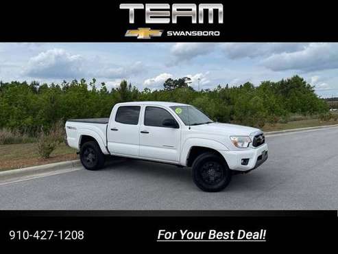 2012 Toyota Tacoma pickup White - - by dealer for sale in Swansboro, NC