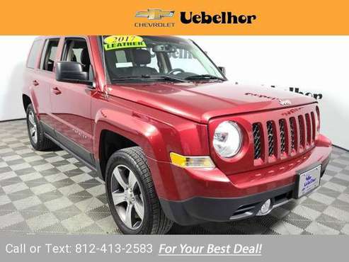 2017 Jeep Patriot High Altitude suv Deep Cherry Red Crystal... for sale in Jasper, IN