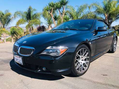 2007 BMW 650i Sport Convertible E64 Clean Title for sale in San Diego, CA