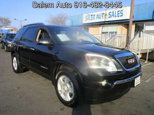 2008 GMC Acadia - NEW TIRES - THIRD ROW SEAT - 8 SEATER - BOSE SOUND for sale in Sacramento, NV