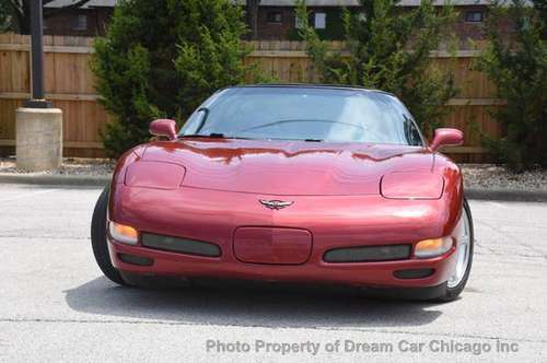 1999 *Chevrolet* *Corvette* *2dr Coupe* Magnetic Red for sale in Villa Park, IL