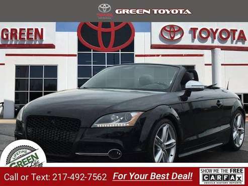 2014 Audi TTS 2 0T Roadster Convertible Black - - by for sale in Springfield, IL