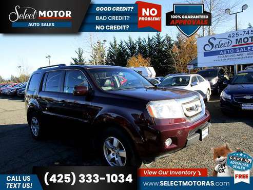 2011 Honda Pilot EX L 4x4SUV FOR ONLY $274/mo! - cars & trucks - by... for sale in Lynnwood, WA