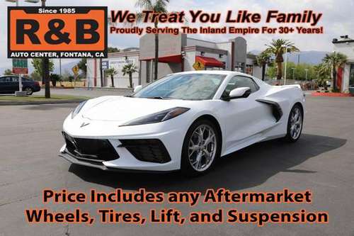 2021 Chevrolet Chevy Corvette 3LT - Open 9 - 6, No Contact Delivery for sale in Fontana, CA