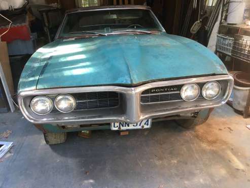 1967 firebird convertible - cars & trucks - by owner - vehicle... for sale in Carrollton, VA
