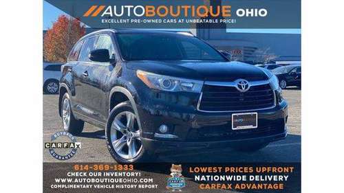 2015 Toyota Highlander Limited - LOWEST PRICES UPFRONT! - cars &... for sale in Columbus, OH