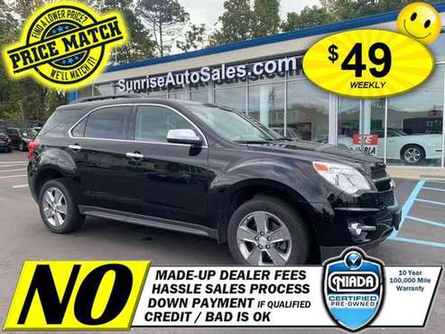 2014 Chevrolet Chevy Equinox AWD 4dr LT w/2LT $49 Week ANY CREDIT! -... for sale in Elmont, NY