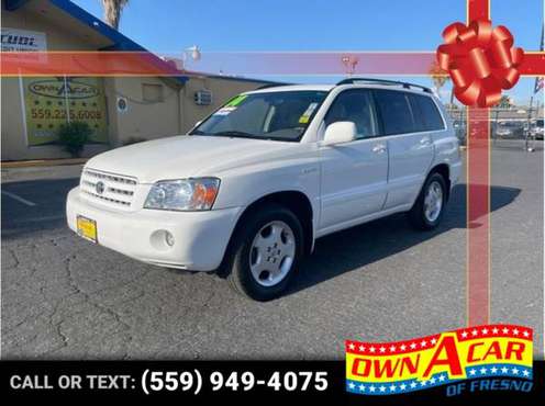 2004 Toyota Highlander Limited Sport Utility 4D - - by for sale in Fresno, CA
