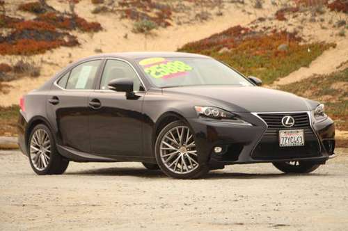 2015 Lexus IS 250 BLACK *Priced to Go!* - cars & trucks - by dealer... for sale in Monterey, CA