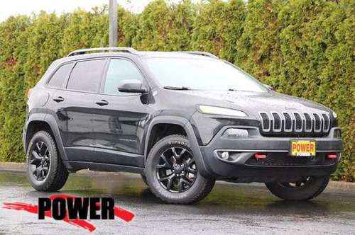 2018 Jeep Cherokee 4x4 4WD Trailhawk SUV - cars & trucks - by dealer... for sale in Sublimity, OR