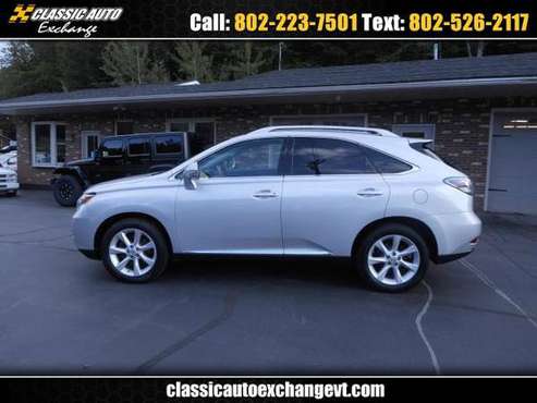 2012 Lexus RX 350 AWD - cars & trucks - by dealer - vehicle... for sale in BERLIN, VT