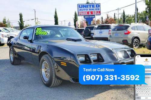 1980 Pontiac Trans Am SE / Financing Available / Open 10-7PM - cars... for sale in Anchorage, AK
