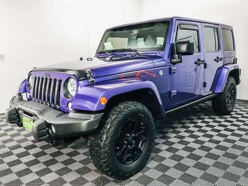 2016 Jeep Wrangler Unlimited 4x4 4WD SUV Sahara Convertible for sale in Tacoma, WA