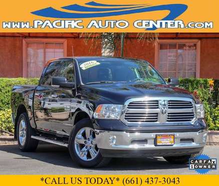 2016 Ram 1500 Big Horn Crew Cab 4x4 Short Bed Eco Diesel Truck (27183) for sale in Fontana, CA