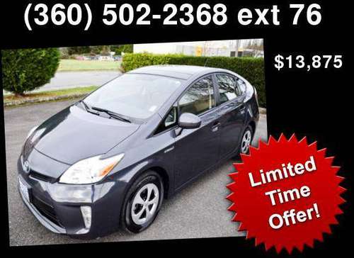 2014 Toyota Prius Four - cars & trucks - by dealer - vehicle... for sale in Burlington, WA