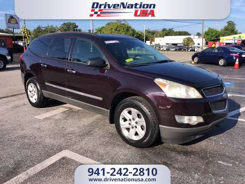 2009 *Chevrolet* *Traverse* *AWD 4dr LS* PLUM for sale in Bradenton, FL