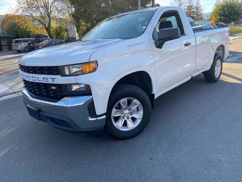 2019 Chevy Chevrolet silverado 1500 Reg Cab Work Truck 2D 8ft Long for sale in Cupertino, CA