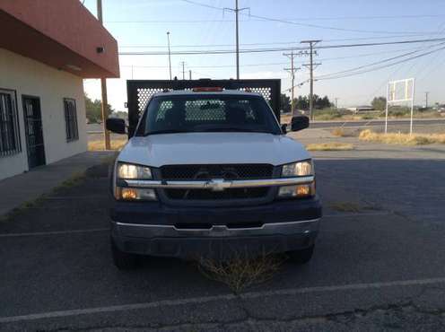 2004 Chevy 3500 Flat Bed Truck - cars & trucks - by owner - vehicle... for sale in Anthony, TX