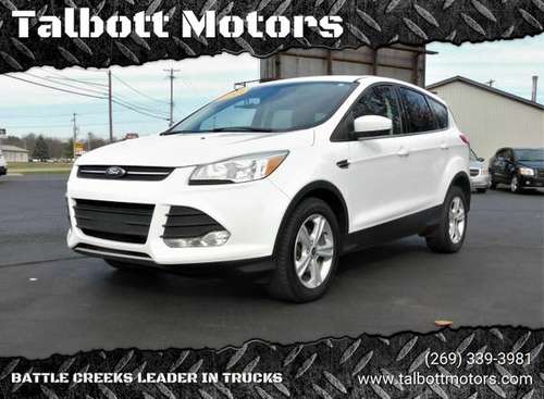 LIKE NEW 2014 FORD ESCAPE SE ONLY 97K MILES! - cars & trucks - by... for sale in Battle Creek, MI