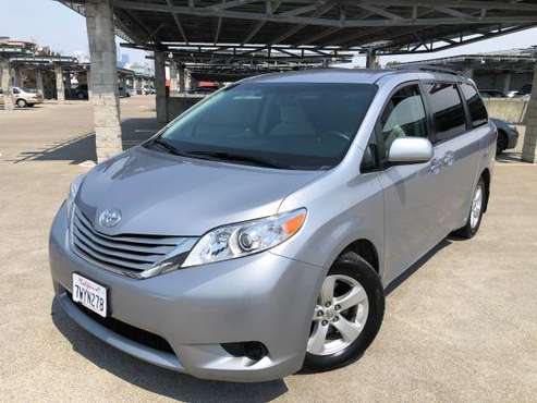 2017 TOYOTA SIENNA LE 8 PASSENGER LOW MILEAGE CLEAN TITLE RUNS GREAT... for sale in San Francisco, CA