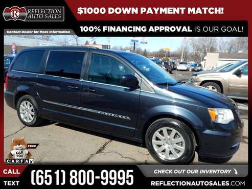 2013 Chrysler Town and Country Touring FOR ONLY 229/mo! - cars & for sale in Oakdale, MN