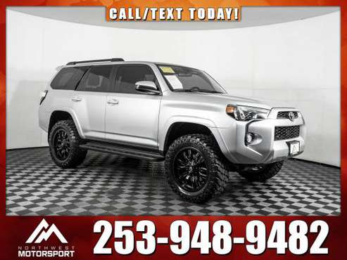 Lifted 2019 *Toyota 4Runner* SR5 4x4 - cars & trucks - by dealer -... for sale in PUYALLUP, WA