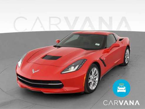 2014 Chevy Chevrolet Corvette Stingray Coupe 2D coupe Red - FINANCE... for sale in Arlington, TX