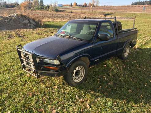 1999 Chevy S-10 with racks- price reduced - cars & trucks - by owner... for sale in Tipton, MI