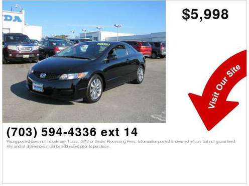 2009 Honda Civic EX Great Cars-Great Pricing Call Today! for sale in Waldorf, District Of Columbia