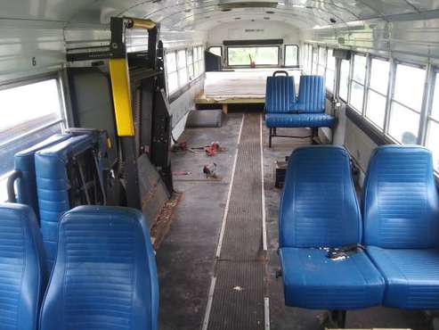 2001 Bluebird Bus Wheelchair Lift for sale in Pierz, MN