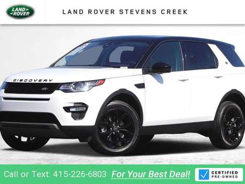 2018 Land Rover Discovery Sport HSE suv Fuji White - 36, 457 - cars for sale in San Jose, CA