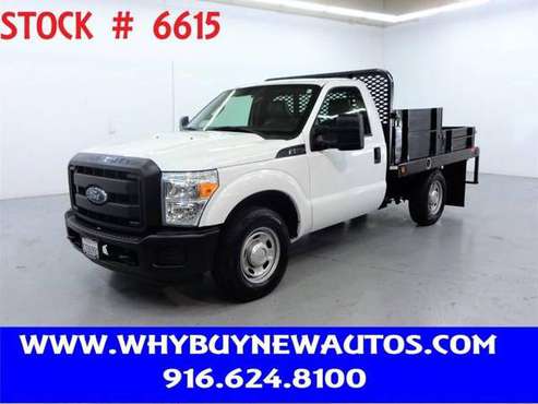 2014 Ford F250 9ft Flatbed Only 53K Miles! - - by for sale in Rocklin, OR