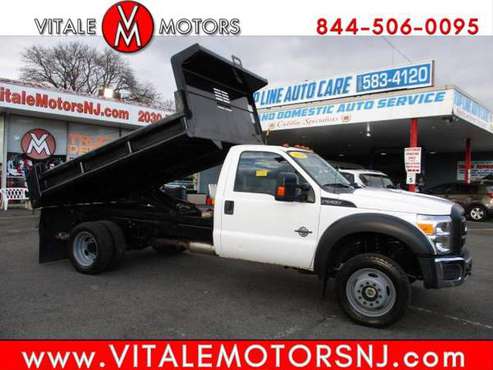 2014 Ford Super Duty F-550 DRW 11 FOOT DUMP TRUCK, 4X4, DIESEL **... for sale in south amboy, ME