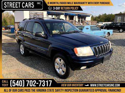 2001 Jeep Grand Cherokee Limited PRICED TO SELL! for sale in Fredericksburg, NC