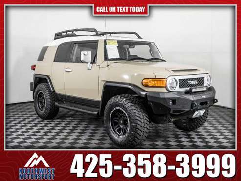 Lifted 2013 Toyota FJ Cruiser 4x4 - - by dealer for sale in Lynnwood, WA