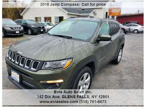18 JEEP COMPASS.ONLY 30K MILES..$99 DOWN*.GUARANTEED CREDIT APPROVAL... for sale in Glens Falls, NY