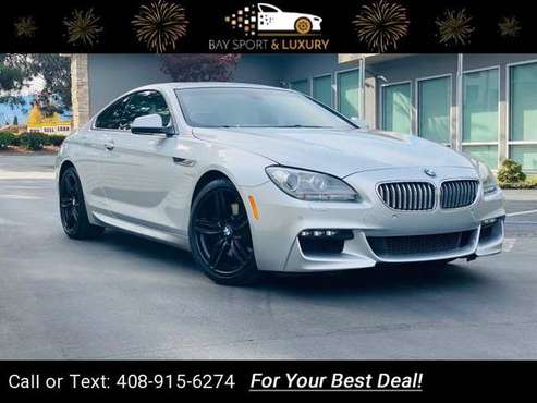2012 BMW 6 Series 650i 2dr Coupe coupe SILVER - - by for sale in Redwood City, CA