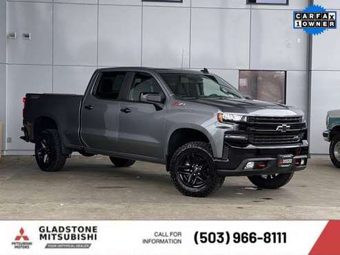 2020 Chevrolet Silverado 1500 4x4 4WD Chevy Truck LT Trail Boss Crew... for sale in Milwaukie, OR