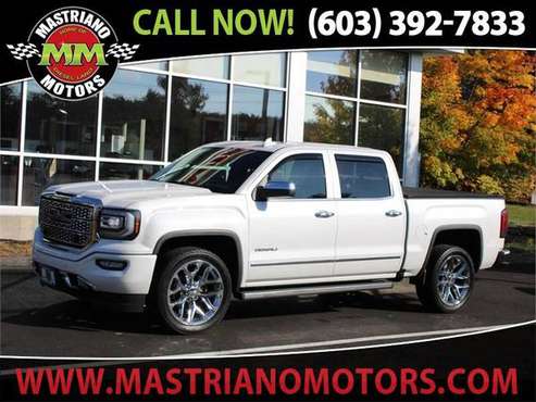 2016 GMC Sierra 1500 4WD CREW CAB DENALI 6.2 MUST SEE VERY CLEAN !!!... for sale in Salem, MA