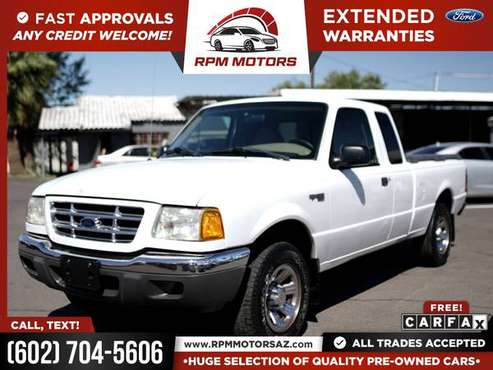 2001 Ford Ranger XLT RWD FOR ONLY 142/mo! - - by for sale in Phoenix, AZ