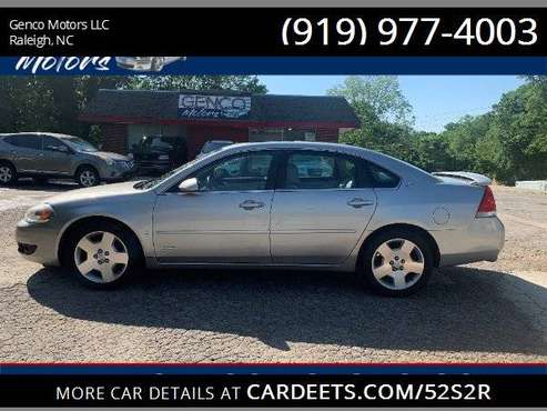 2008 CHEVROLET IMPALA SUPER SPORT, Silver - - by for sale in Raleigh, NC